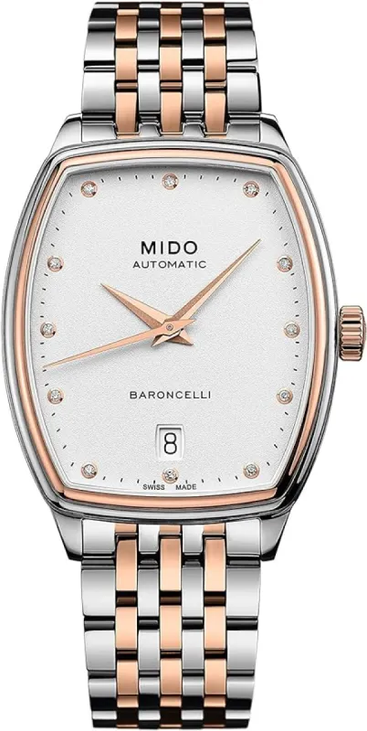 Mido Women's Baroncelli 30.5mm Automatic Watch M0413072201600 sold by Ruumur