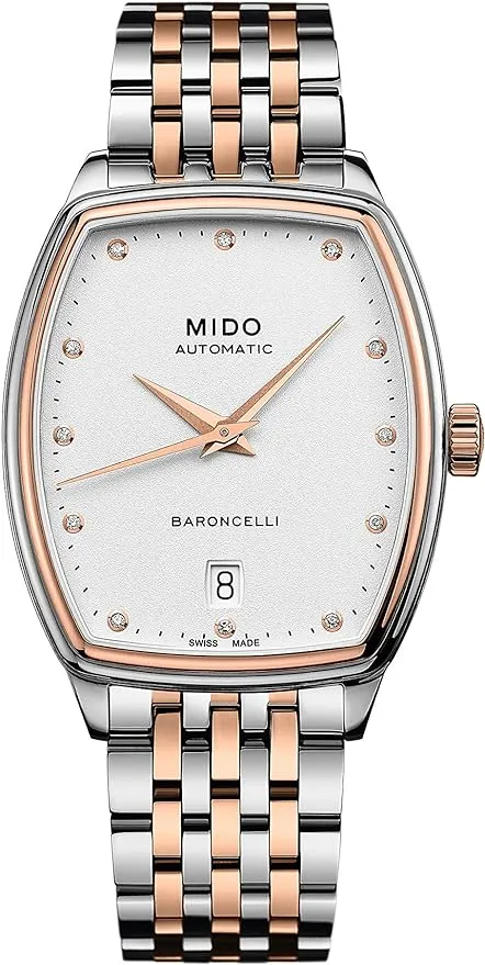 Mido Women's Baroncelli 30.5mm Automatic Watch M0413072201600 sold by Ruumur