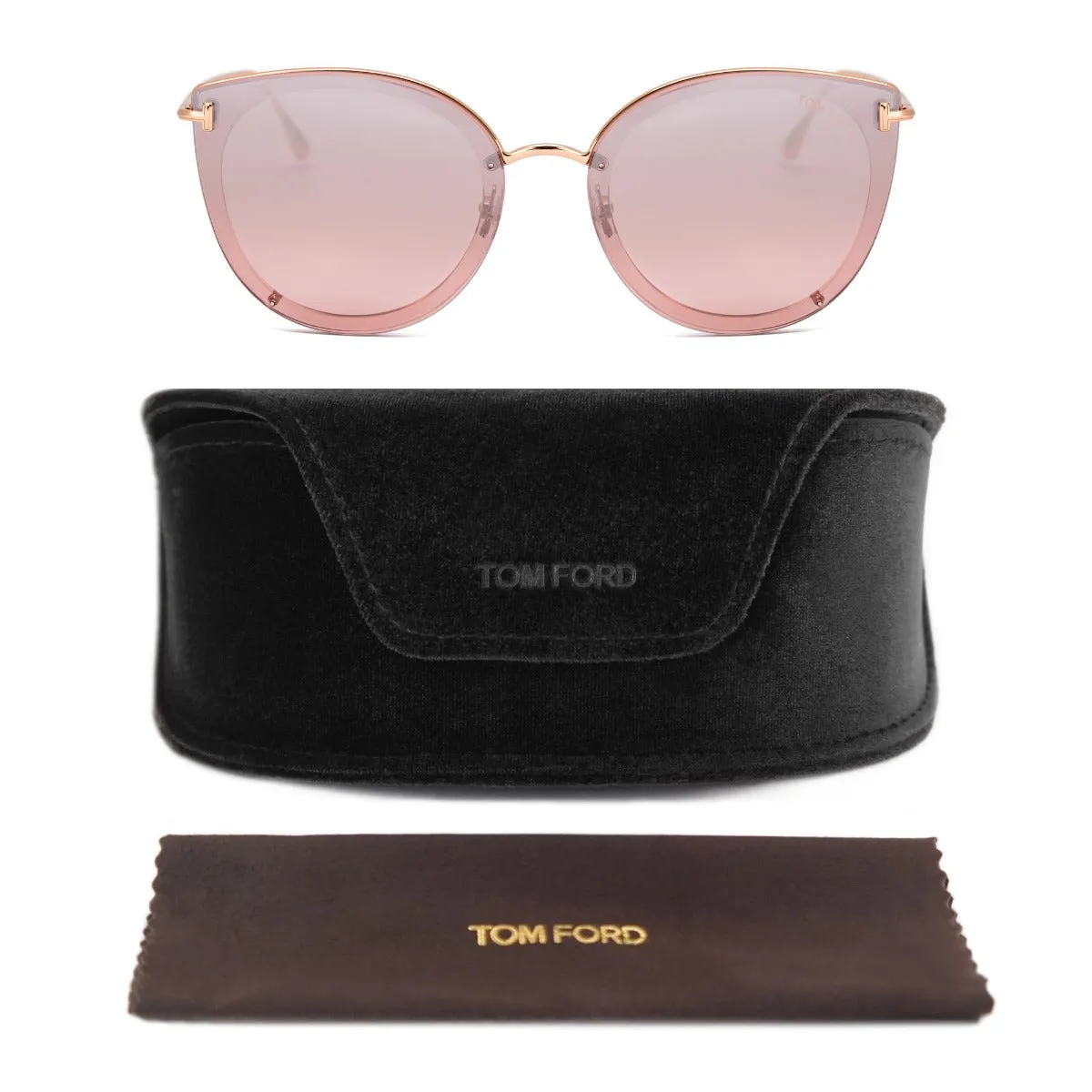 Tom Ford Cat Eye Sunglasses FT 0720 K 33G 64 sold by Ruumur product image thumbnail 5