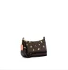 Coach Women's Brown Black Multi Jes Baguette In Signature Canvas With Vintage Mini Rose Print sold by Ruumur
