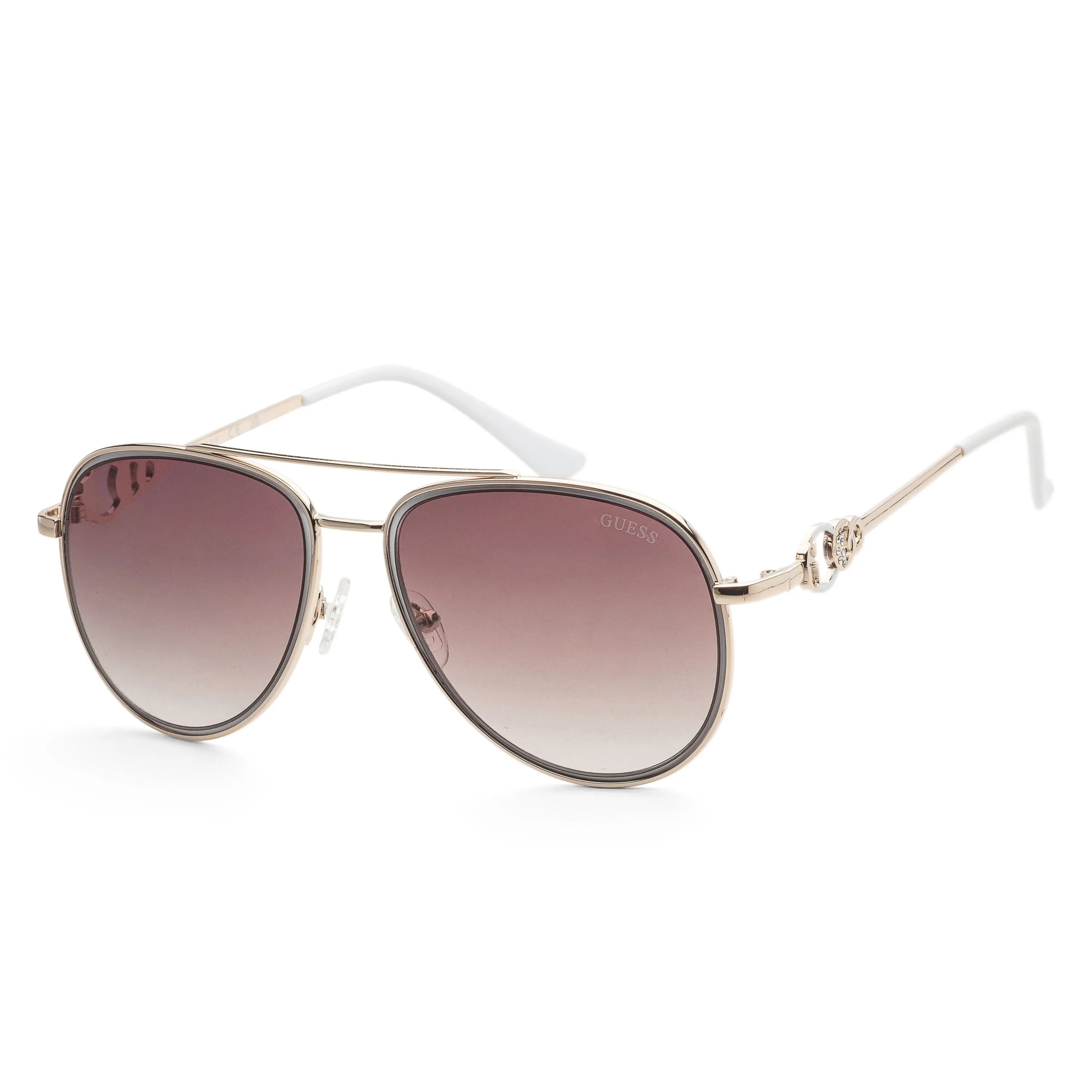 Guess Women's 56 mm Gold Sunglasses GF0344-32F sold by Ruumur