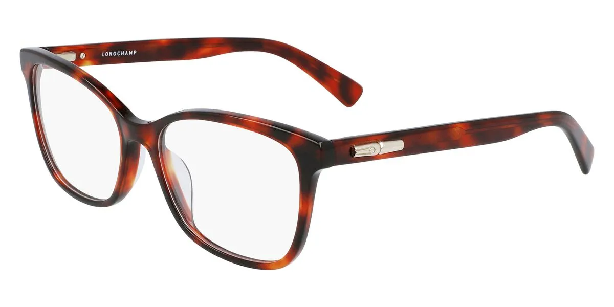 Longchamp Women's 54mm Red Havana Opticals LO2680-518 sold by Ruumur