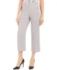 Calvin Klein Women's Zipper Pocket Cropped Twill Pants Grey Size 12 sold by Ruumur