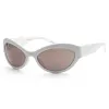Michael Kors Women's Burano 59mm Optic White Sunglasses MK2198-310073-59 sold by Ruumur