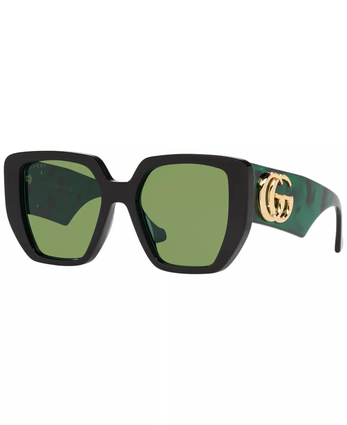 Gucci Geometric Sunglasses Green 54mm sold by Ruumur product image thumbnail 2