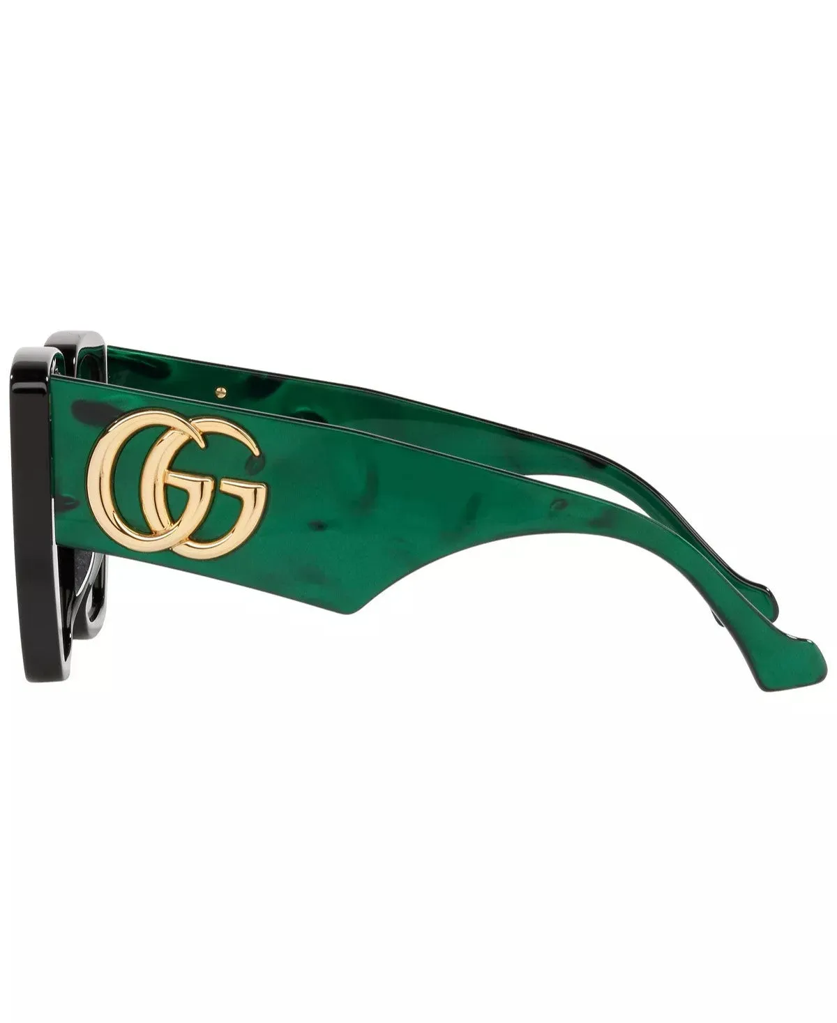 Gucci Geometric Sunglasses Green 54mm sold by Ruumur product image thumbnail 3