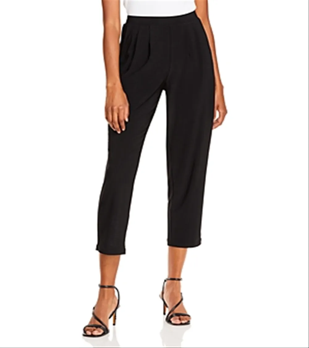 Vince Camuto Women's Solid Casual Cropped Pants Black Size Small sold by Ruumur product image thumbnail 4