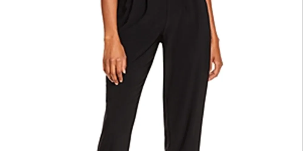 Vince Camuto Women's Solid Casual Cropped Pants Black Size Small sold by Ruumur product image thumbnail 5