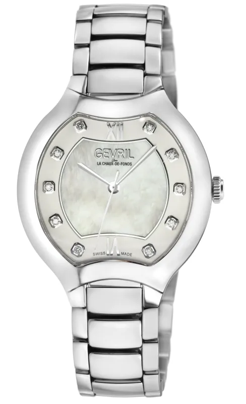 Gevril Women's Lugano 35mm Quartz Watch 11041B made by Ruumur