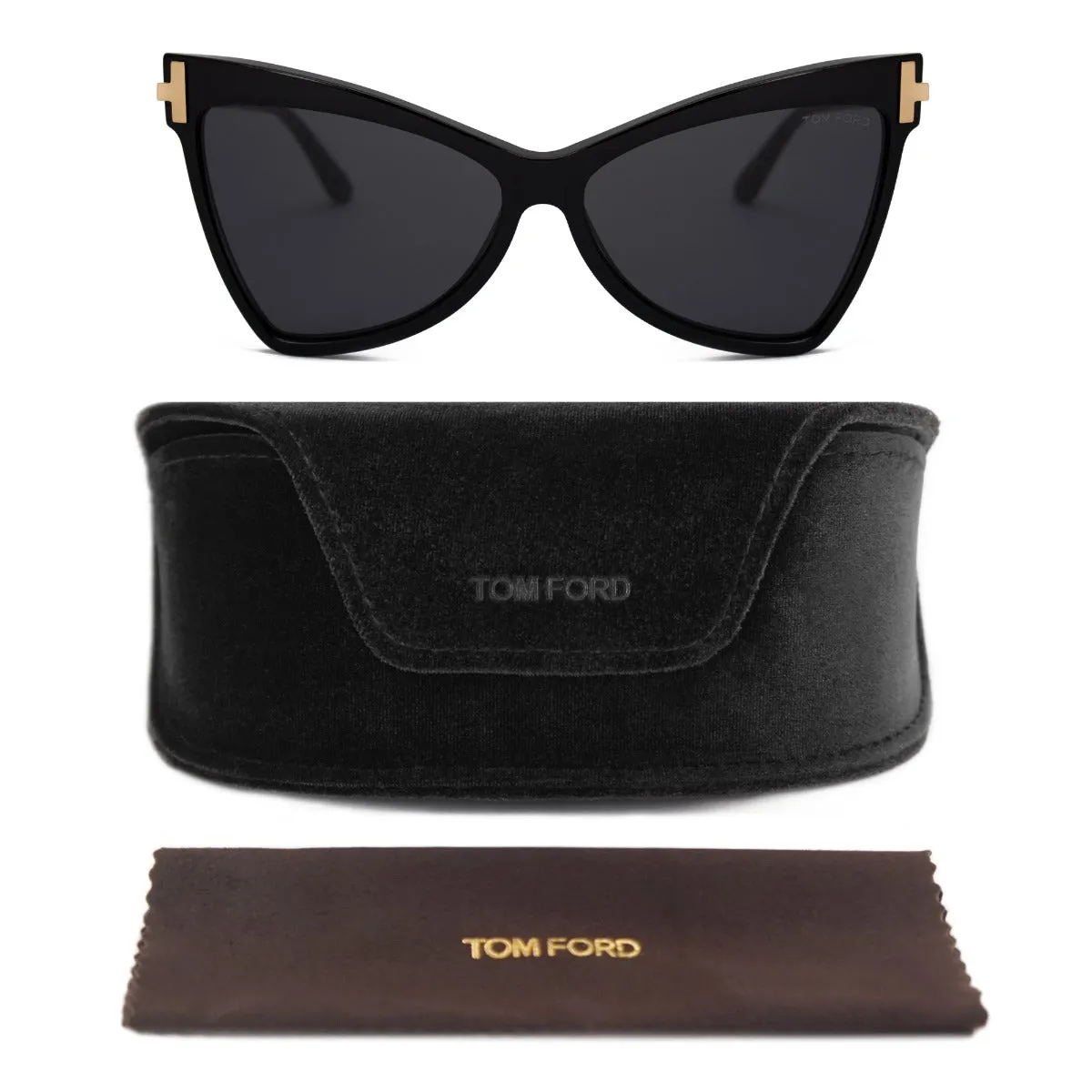 Tom Ford Butterfly Sunglasses FT0767 01A 61 sold by Ruumur product image thumbnail 5