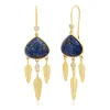Feather Dangle Earrings sold by Ruumur