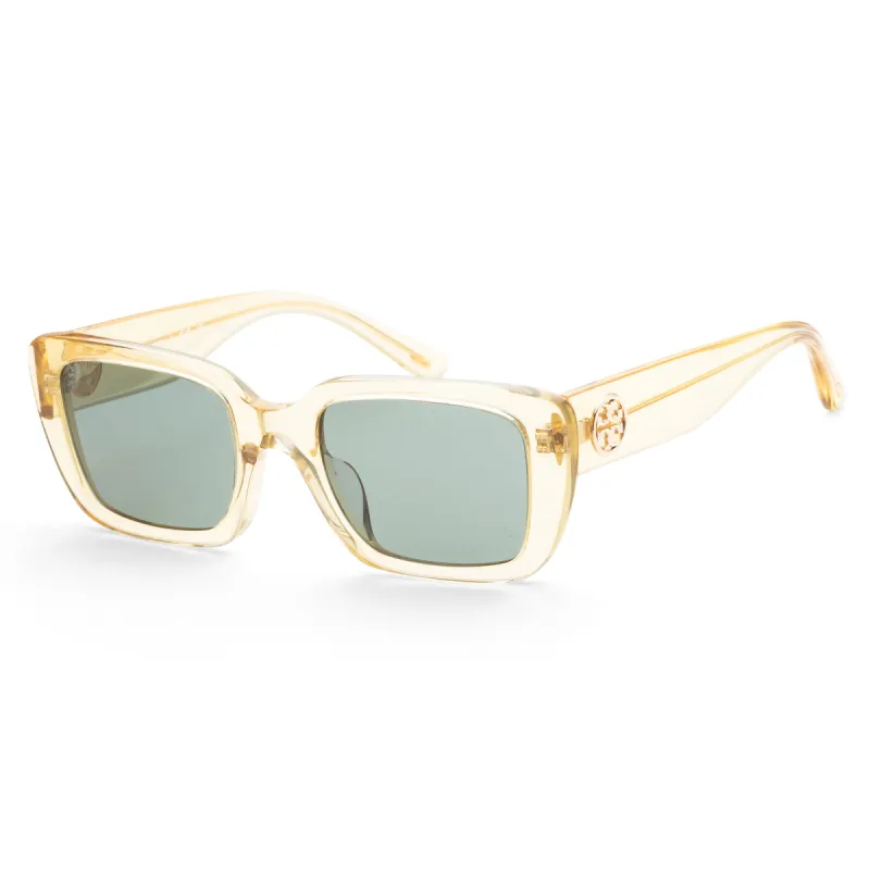 Tory Burch Women's TY7190U-194582-51 Fashion 51mm Transparent Yellow Sunglasses sold by Ruumur