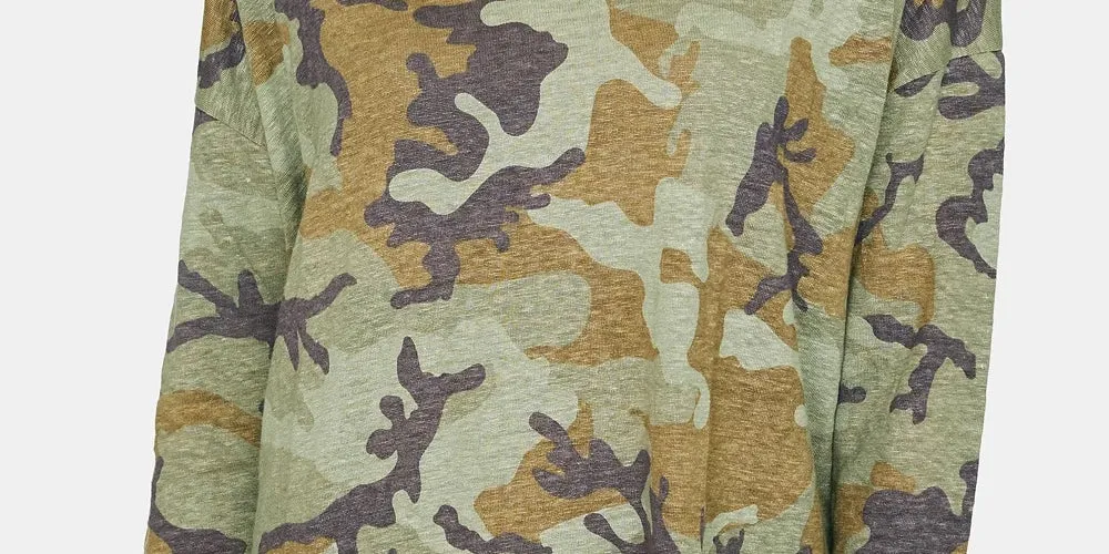 Sanctuary Women's Carlee Camo Tee Mineral Camo Green Size Small sold by Ruumur product image thumbnail 3