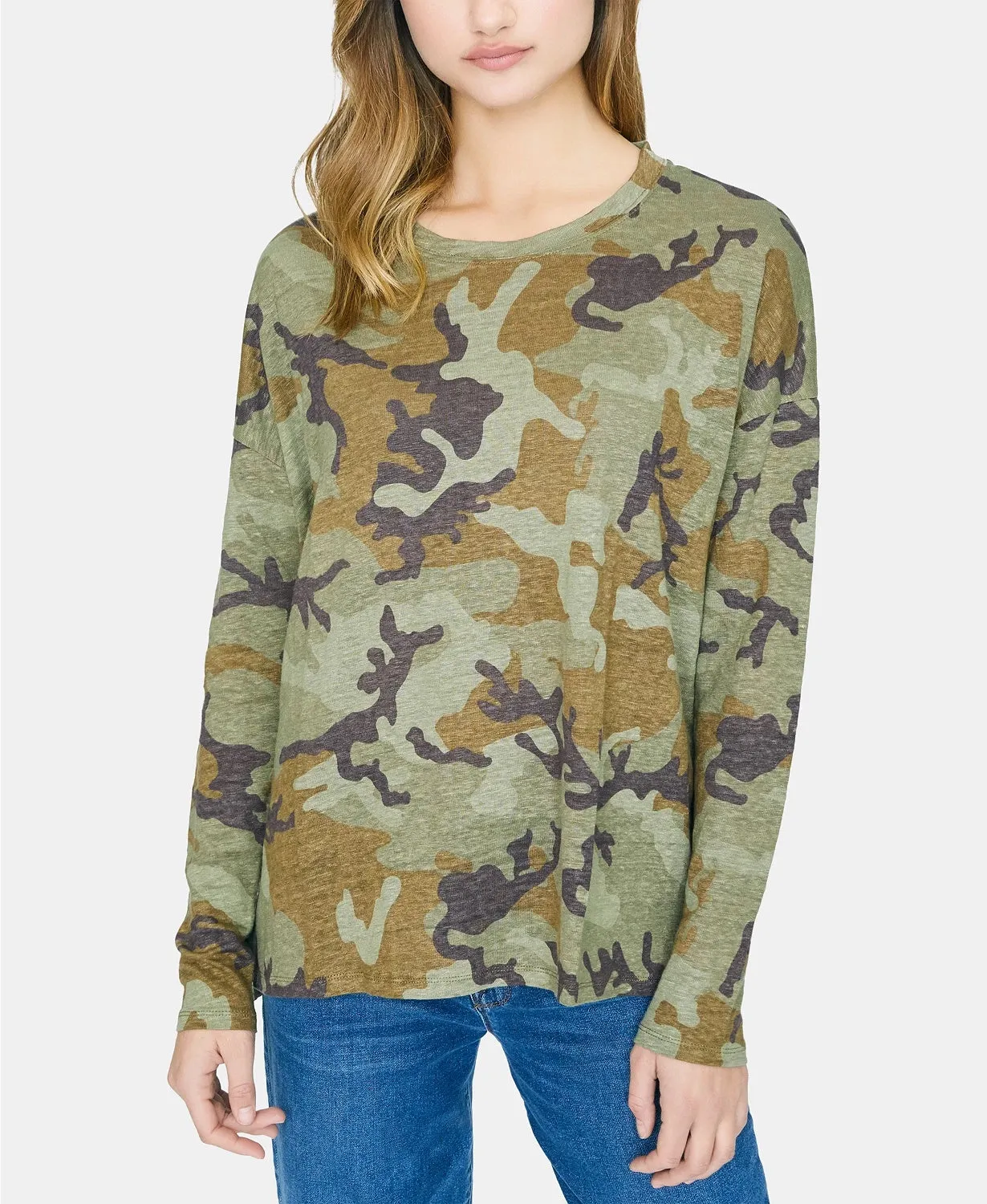 Sanctuary Women's Carlee Camo Tee Mineral Camo Green Size Small sold by Ruumur