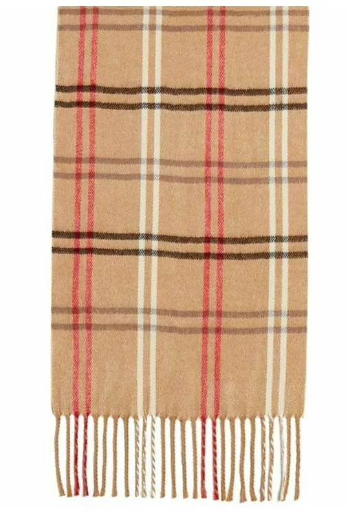Steve Madden Women's Mid Weight Cozy Plaid Muffler Scarf Brown Size Regular sold by Ruumur