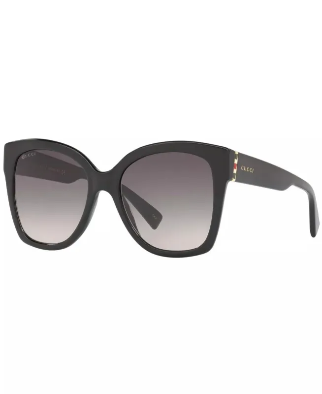 Gucci Butterfly Sunglasses Black/Grey Gradient 54mm sold by Ruumur