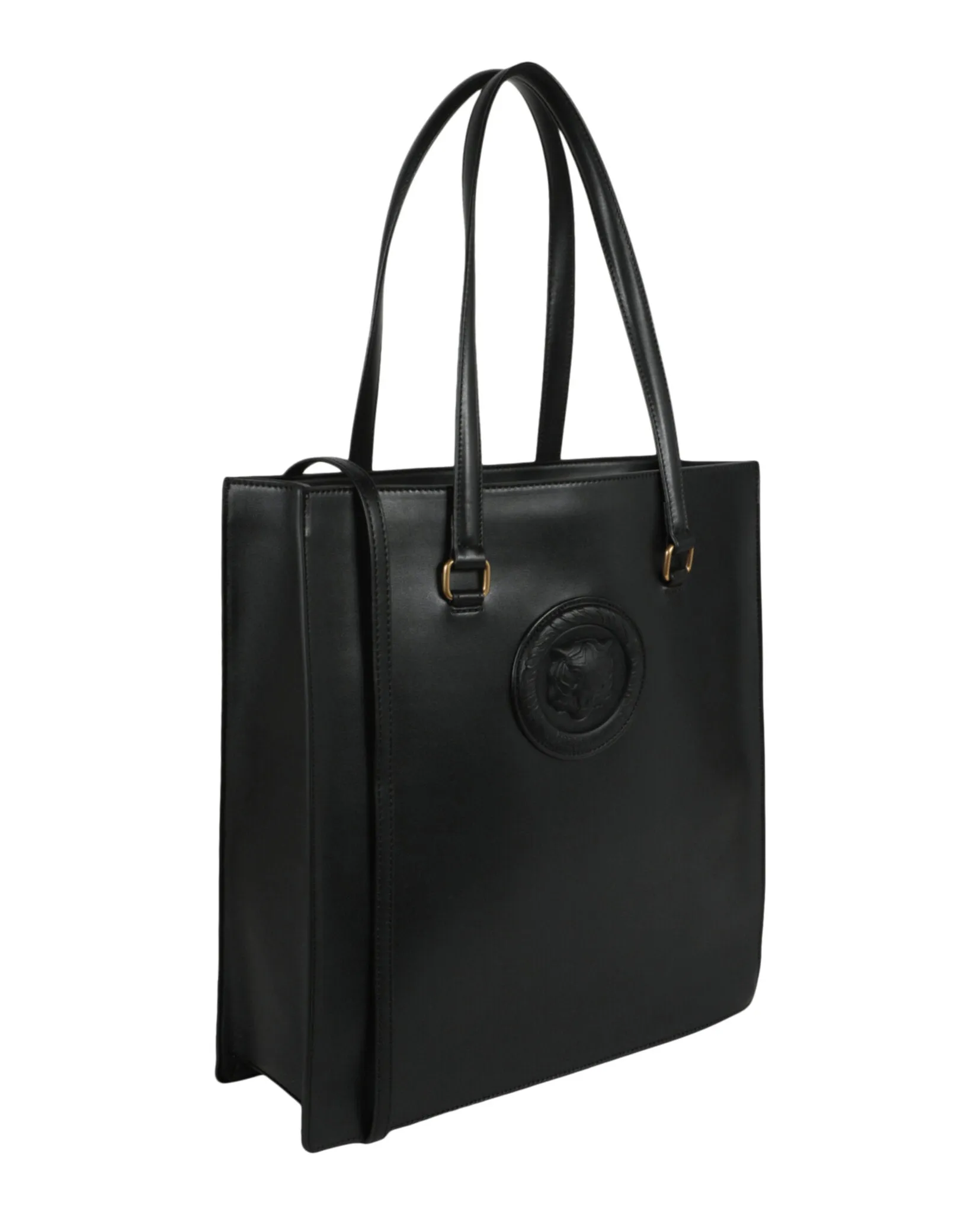 Just Cavalli Monochromatic Logo Tote Bag sold by Ruumur product image thumbnail 3