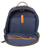 Max Studio Two-Toned Nylon Signature Backpack with Padded Laptop Sleeves & Drop Bottom Shoe Compartment sold by Ruumur