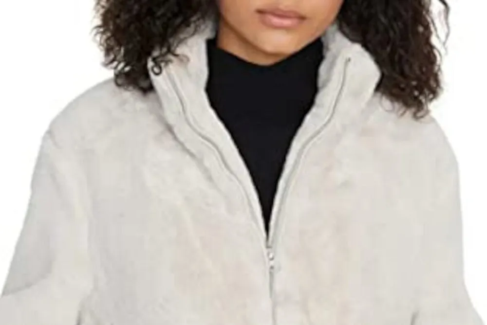 Sanctuary Women's Zip up Winter Jacket Coat White Size Large sold by Ruumur product image thumbnail 3