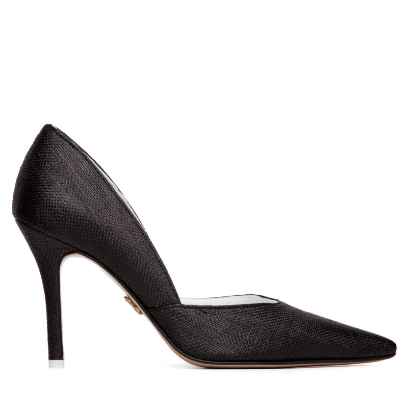 Allegra Stiletto Leather Mix Pump sold by Ruumur