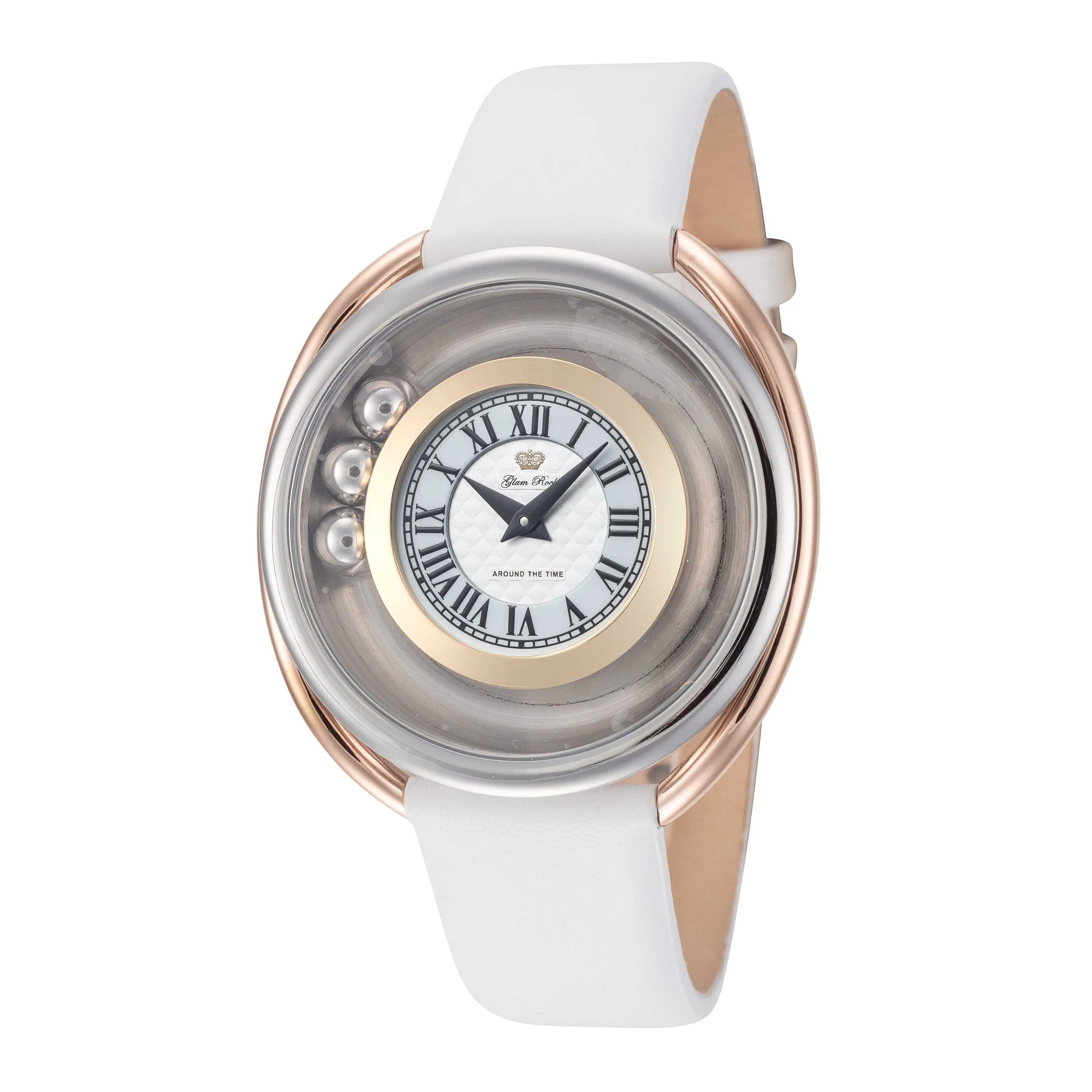 Glam Rock Women's Around The Time 40mm Quartz Watch sold by Ruumur