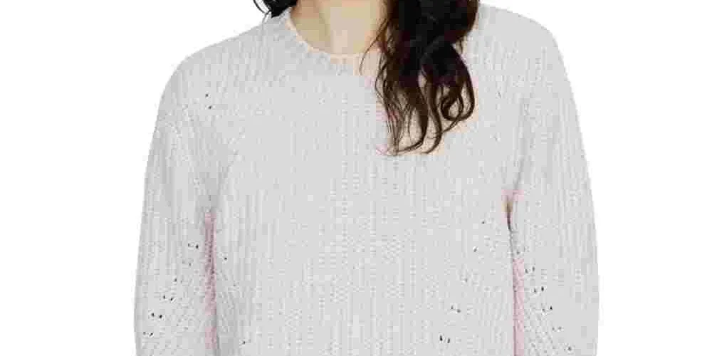 Sanctuary Women's Pink Long Sleeve Crew Neck Sweater Pink Size Large sold by Ruumur product image thumbnail 2