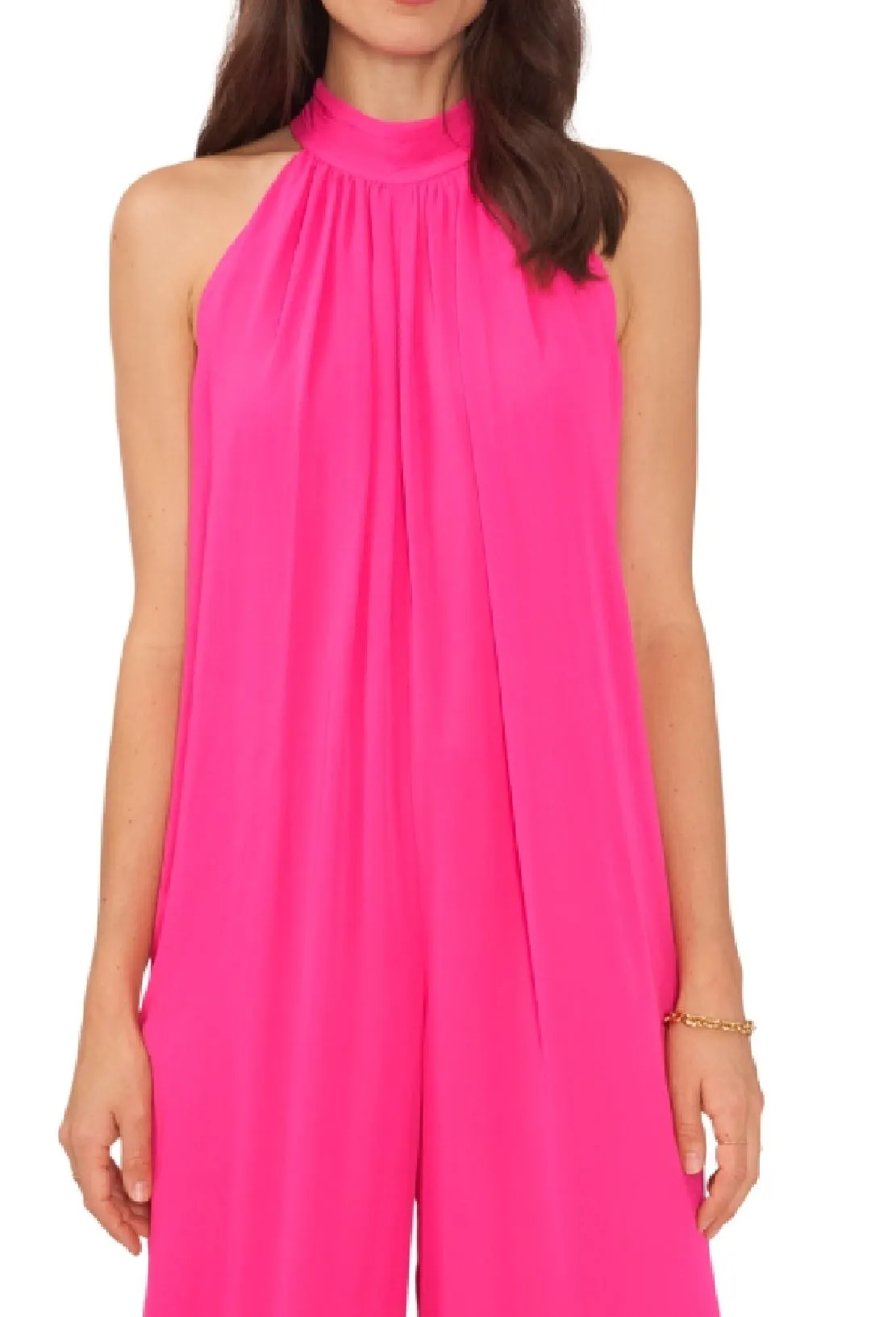 Vince Camuto Women's Halter Jumpsuit Pink Size Small sold by Ruumur product image thumbnail 2