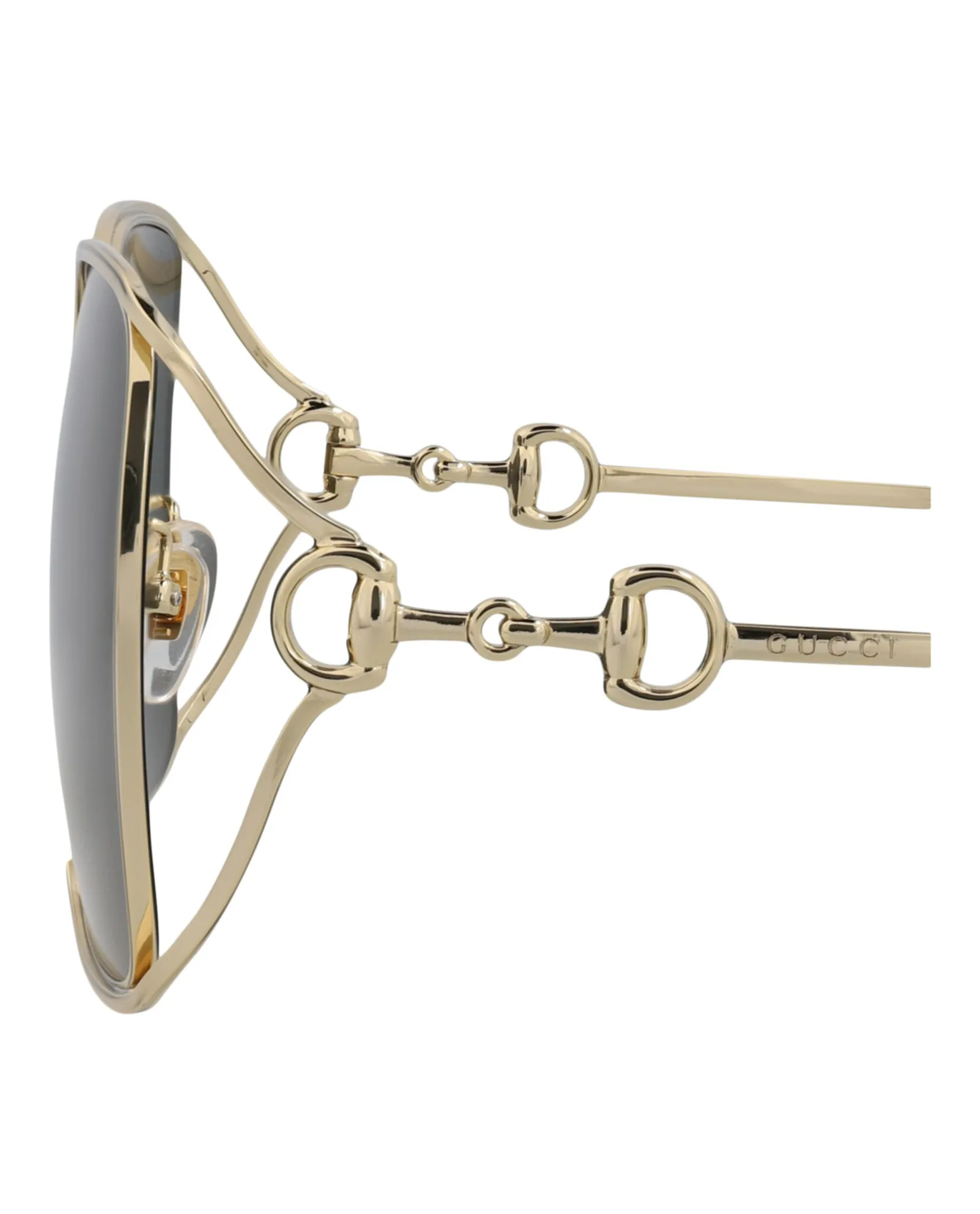 Gucci Square-Frame Metal Sunglasses sold by Ruumur product image thumbnail 4