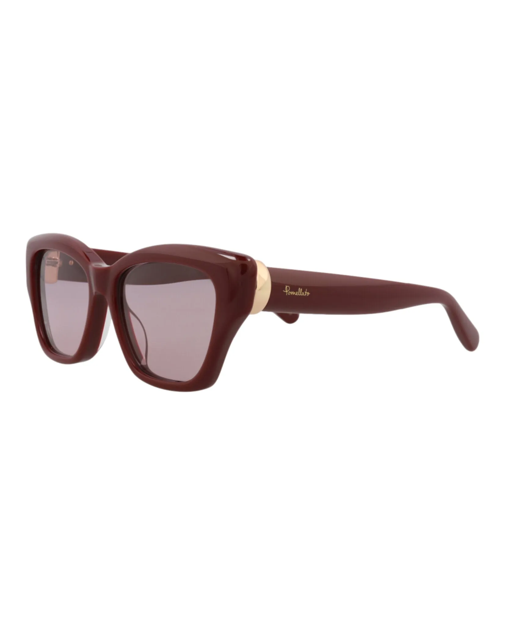Pomellato Cat Eye-Frame Recycled Acetate Sunglasses, style # PM0118S-30014237005 sold by Ruumur product image thumbnail 2