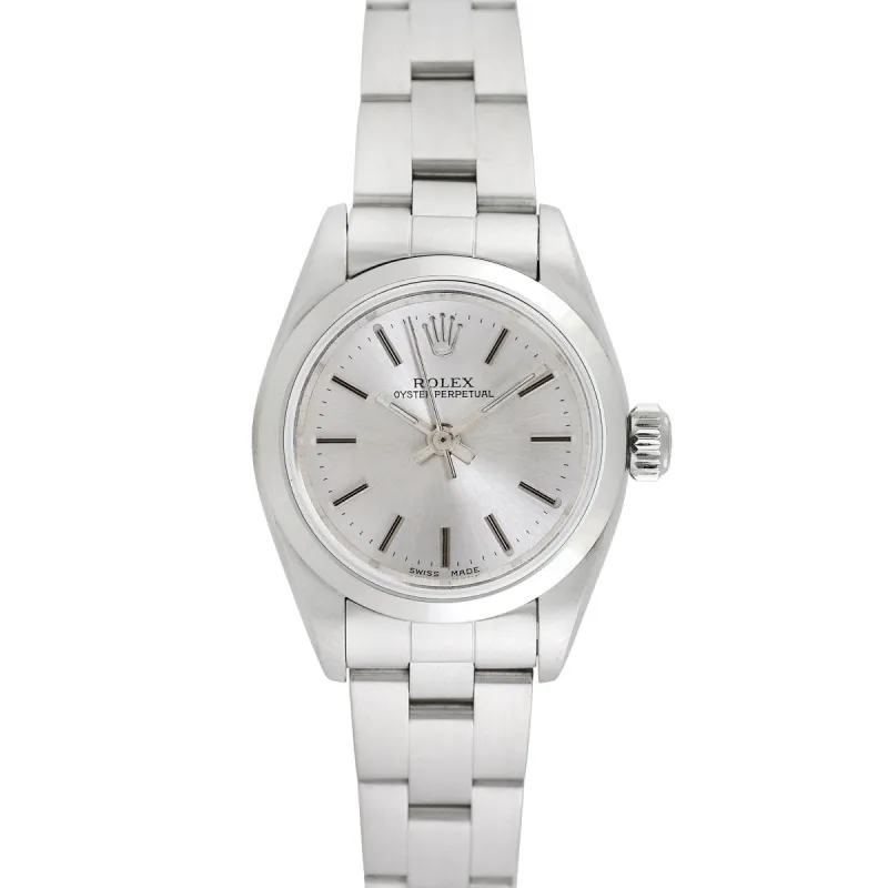 Pre-owned Rolex Ladies Stainless Steel Oyster Perpetual, item #9 sold by Ruumur