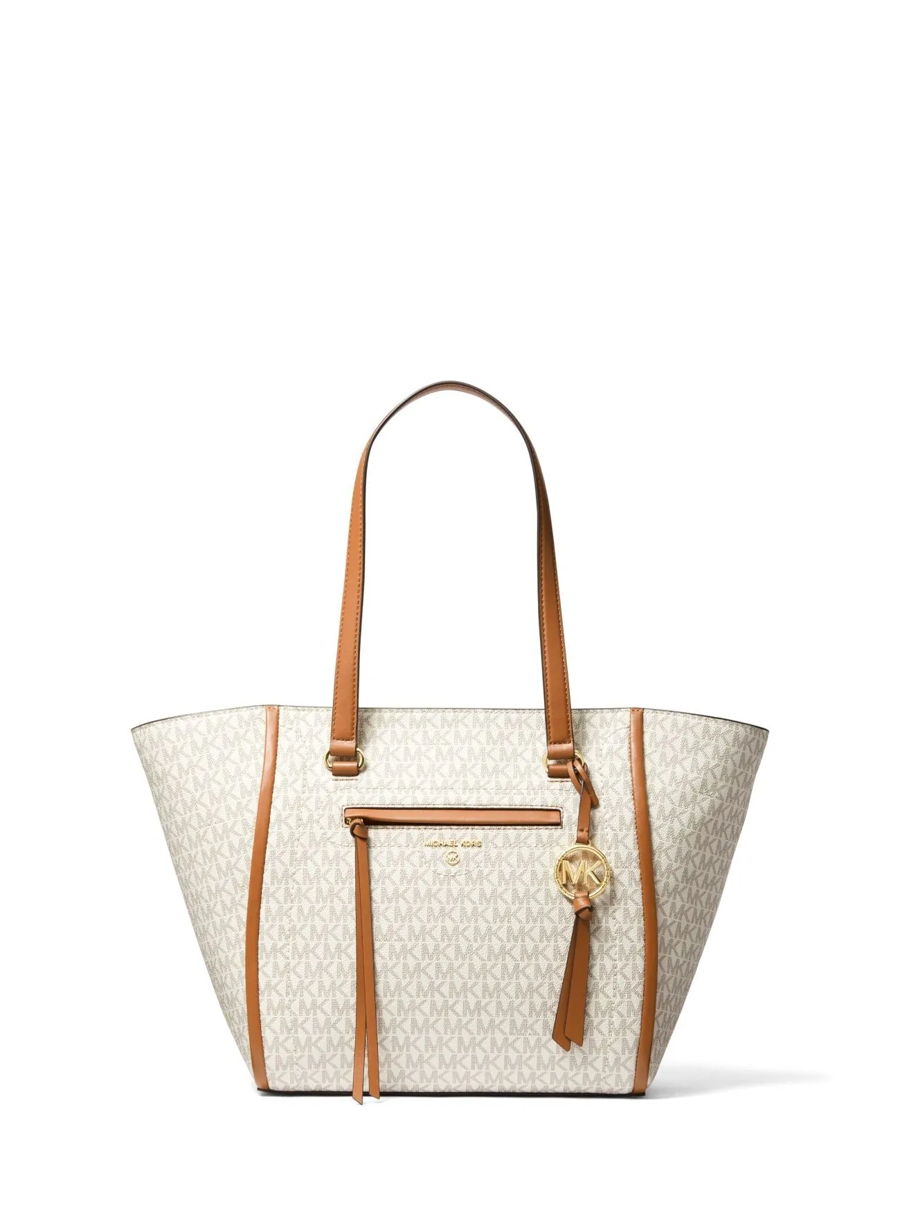 Michael Kors Carine Medium Logo Tote Bag sold by Ruumur