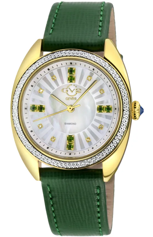 GV2 by Gevril Women's Palermo 35mm Quartz Watch 13105 sold by Ruumur