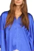 Michael Kors Women's Jacquard Handkerchief Hem Top Blue Size 34X16 sold by Ruumur
