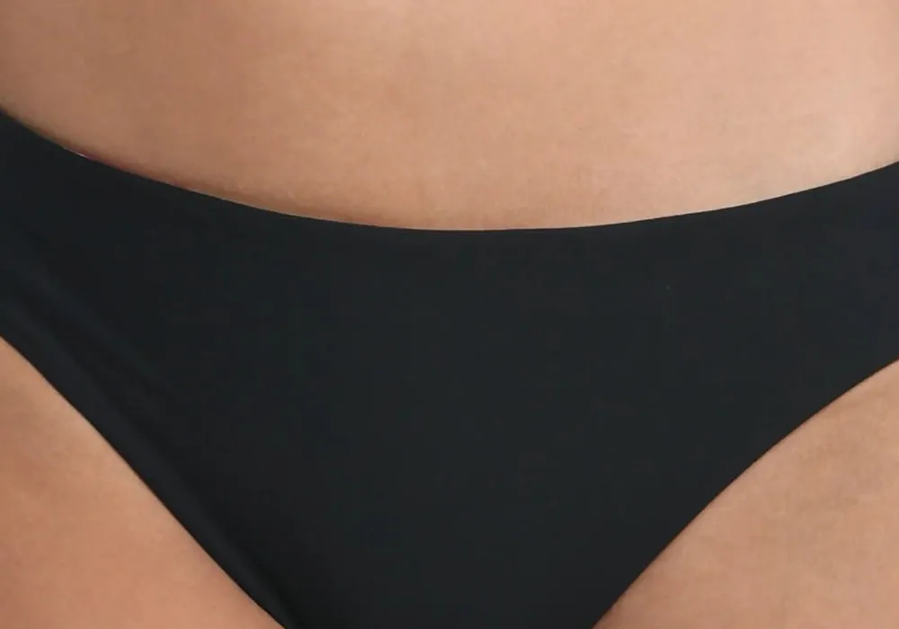 La Blanca Women's Bloom Reversible Hipster Bikini Bottoms Black Size 12 sold by Ruumur product image thumbnail 2