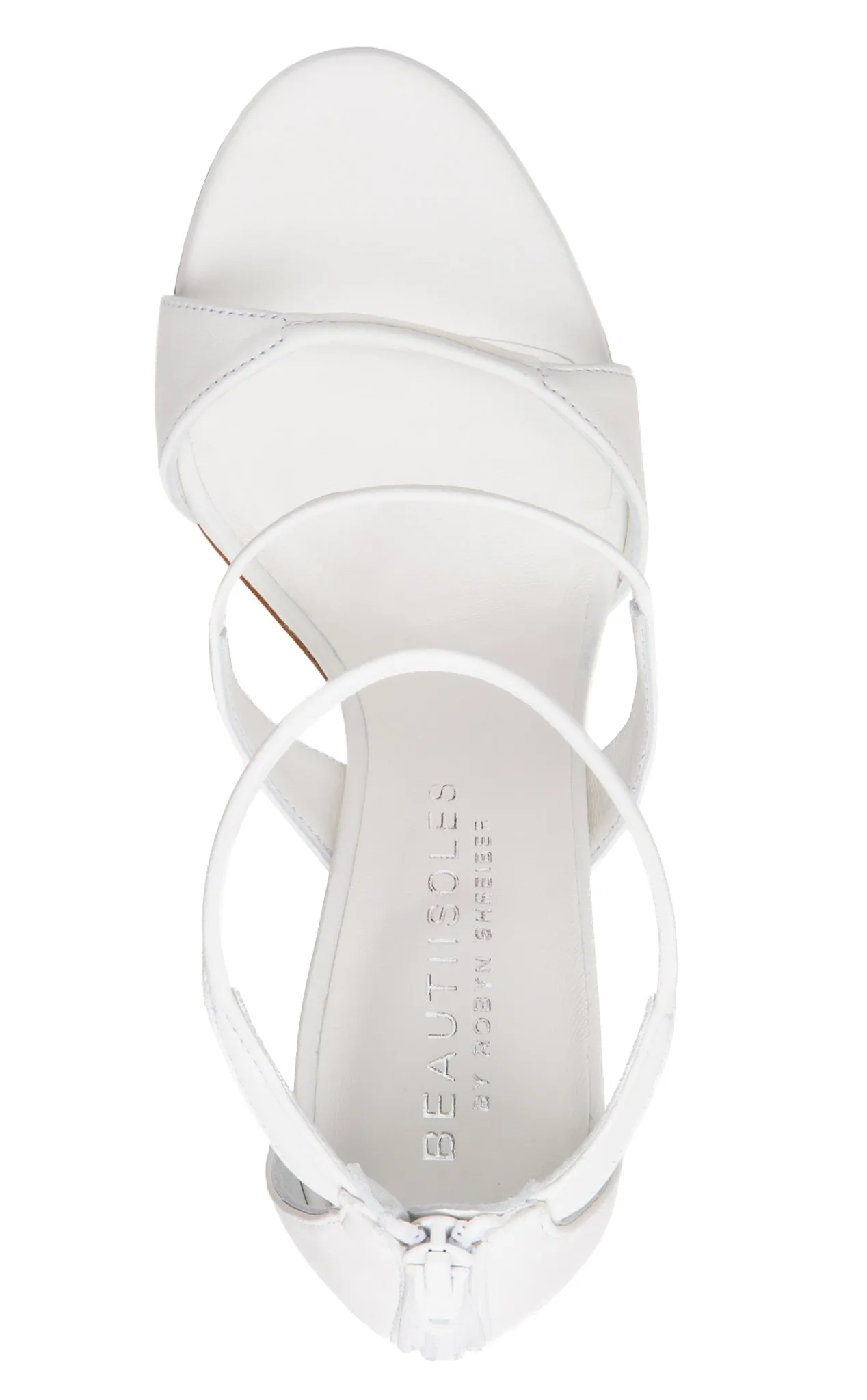 Lorenza White Leather Sandal sold by Ruumur product image thumbnail 5