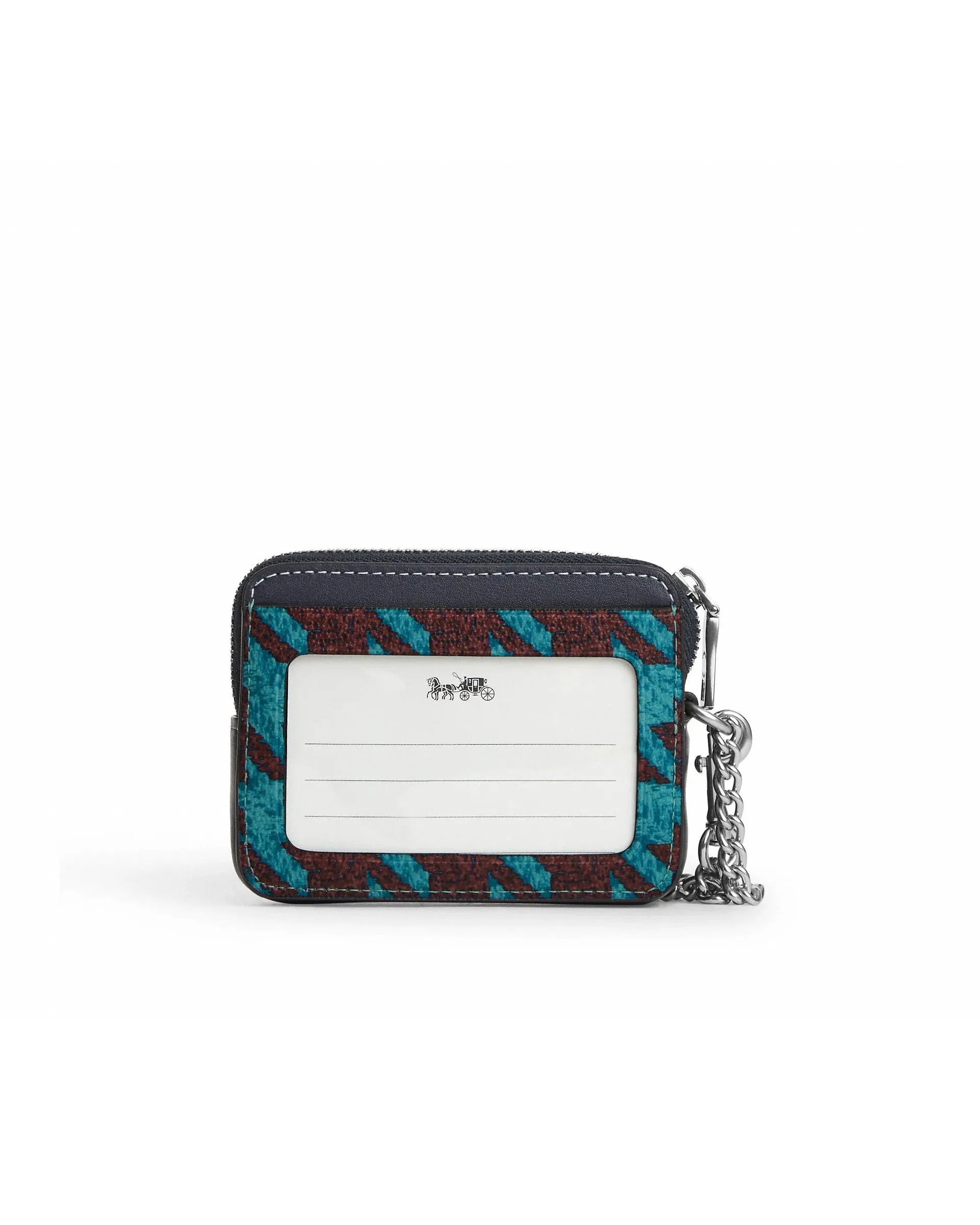 Coach Zip Card Case With Houndstooth Print sold by Ruumur product image thumbnail 2