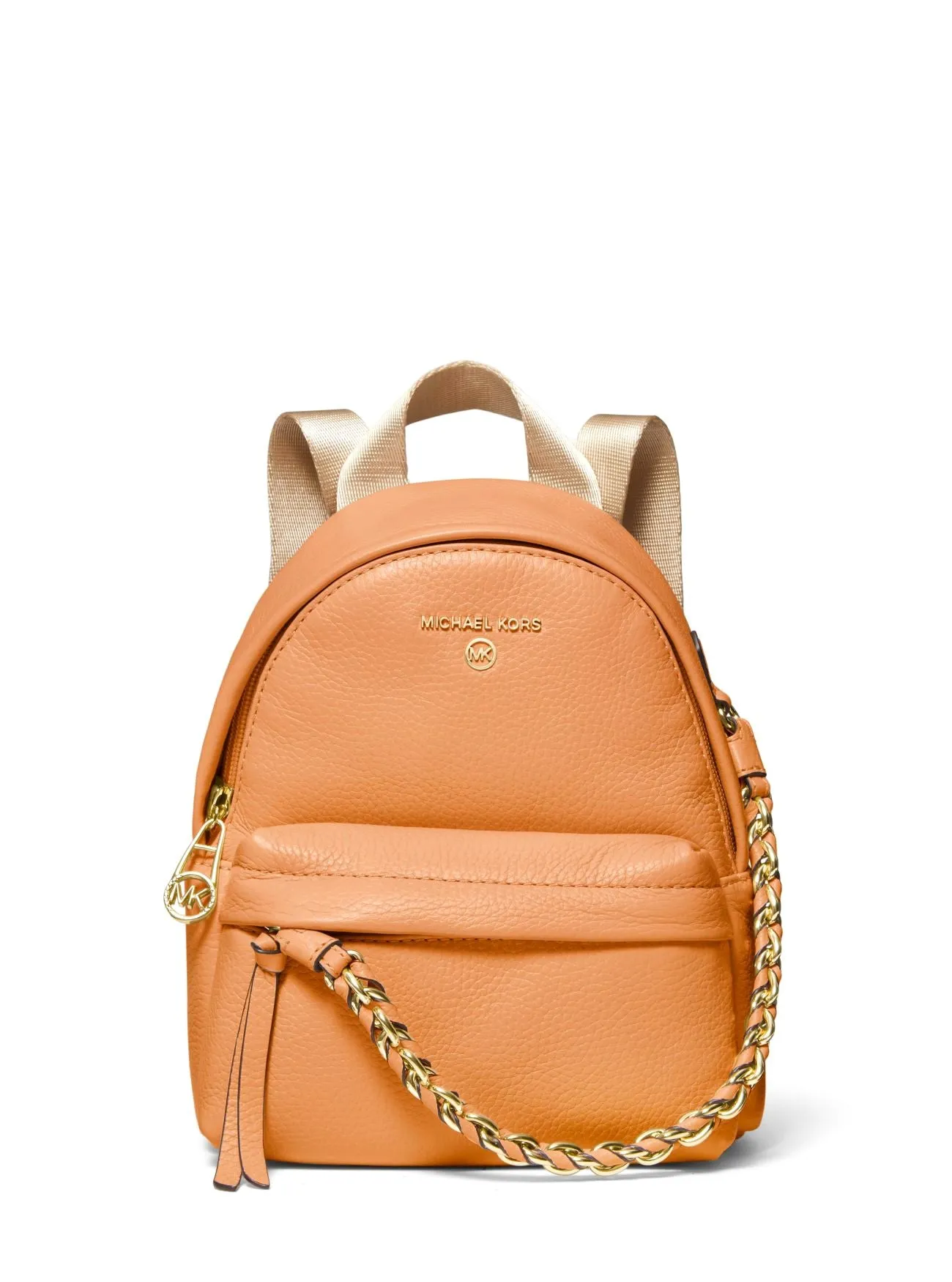 Michael Kors Slater Extra-Small Pebbled Leather Convertible Backpack sold by Ruumur
