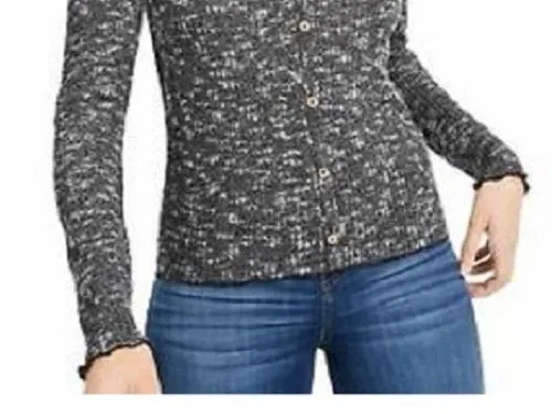 Crave Fame Juniors' Cozy Rib-Knit Top Black Size Large sold by Ruumur product image thumbnail 3