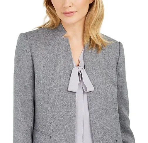 Anne Klein Women's Jacket Open Front Gray Size 8 sold by Ruumur product image thumbnail 3