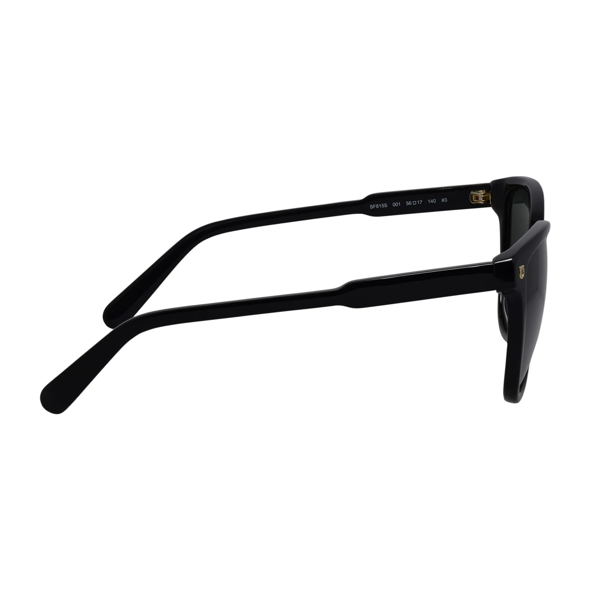 Salvatore Ferragamo Unisex Black Sunglasses SF_815S_001_56mm sold by Ruumur product image thumbnail 3