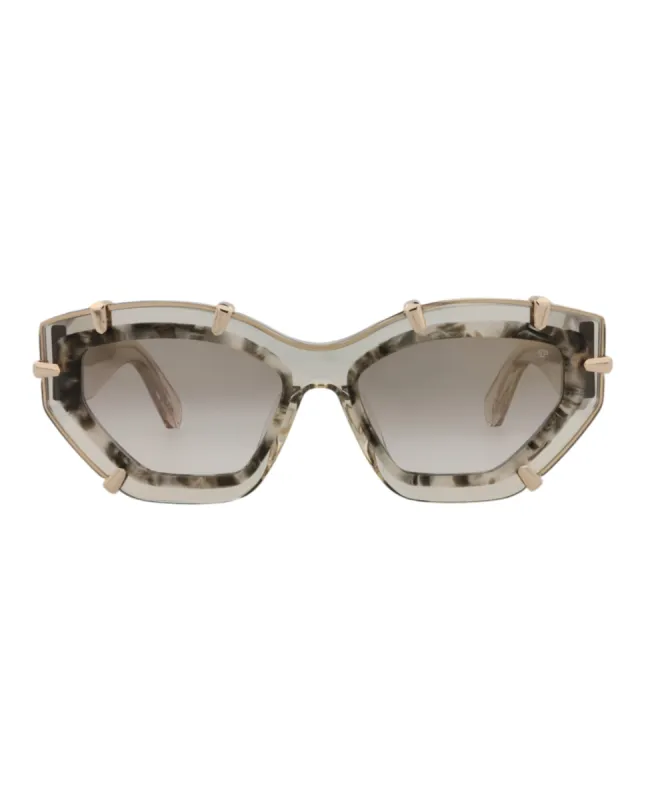 Philipp Plein Novelty Sunglasses Style #SPP099V-557T1G made by Ruumur