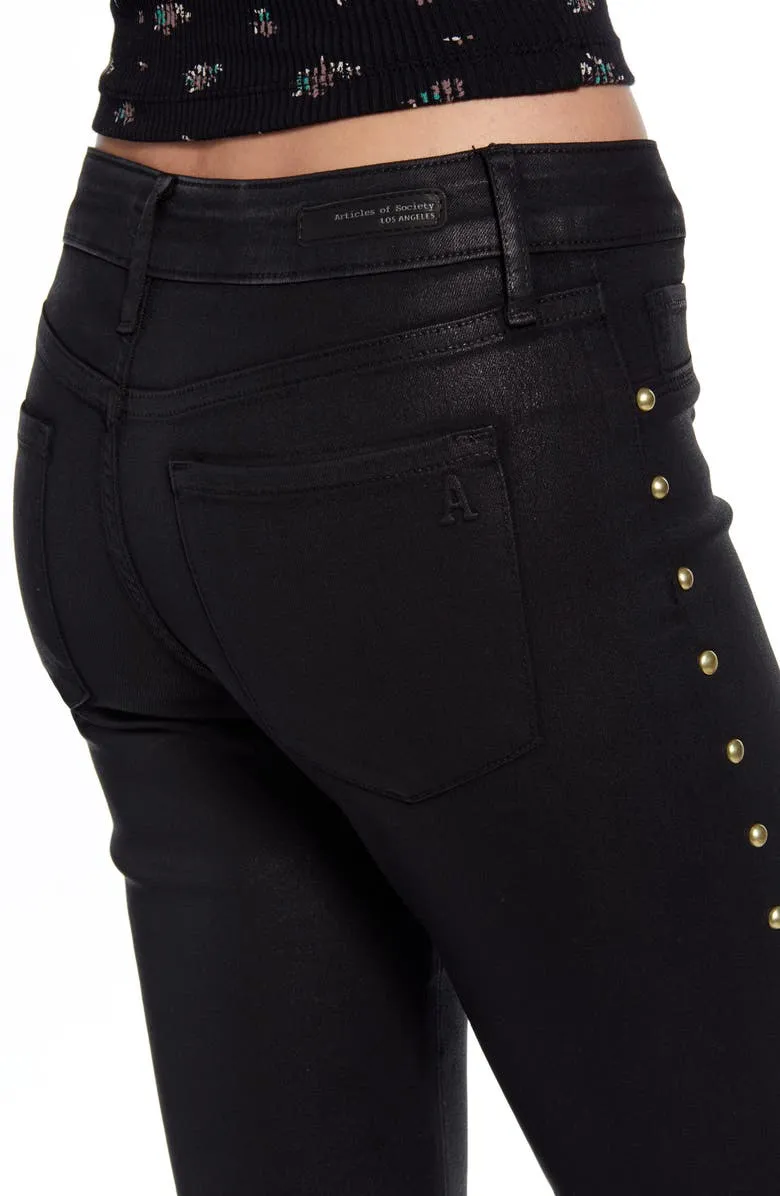 Articles Of Society Women's Ankle Skinny Pant Black Size 31 sold by Ruumur product image thumbnail 2