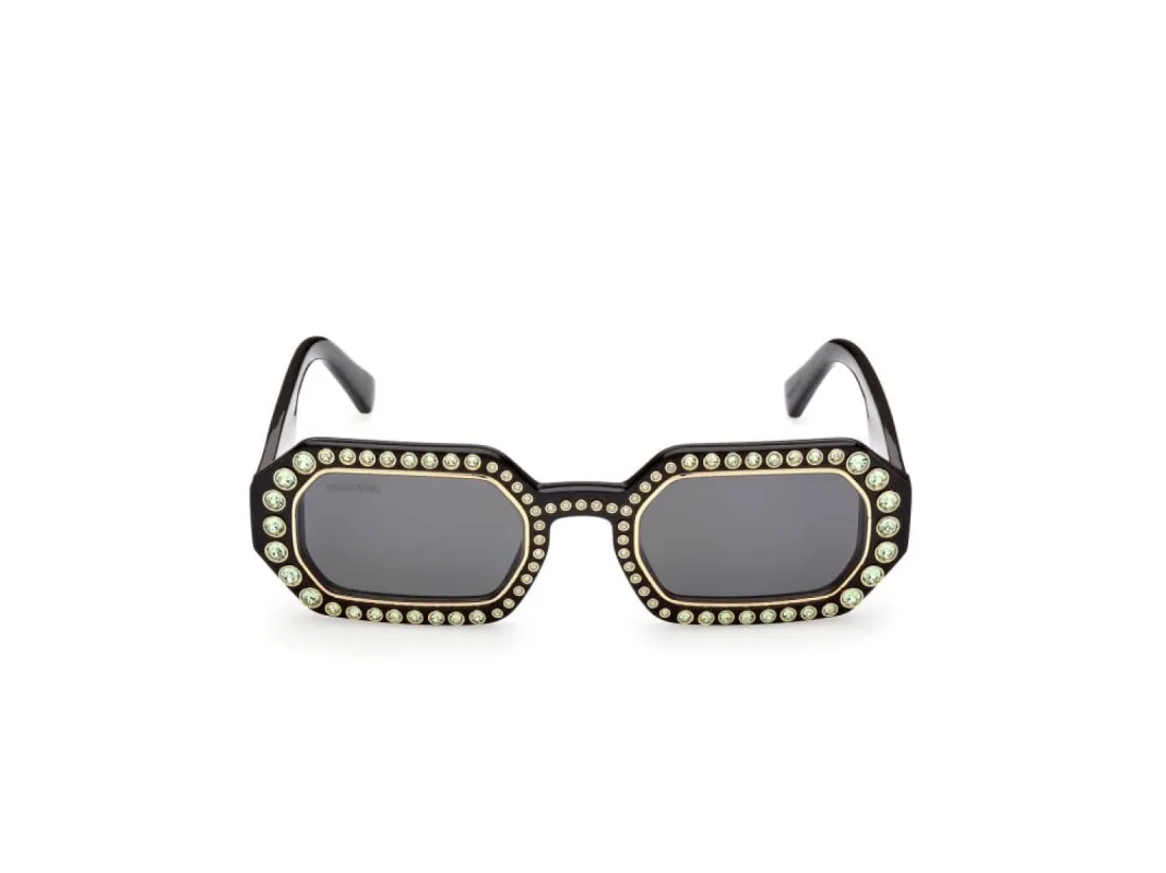 Swarovski Women's Millenia 48 mm Black Sunglsases 5464546 sold by Ruumur