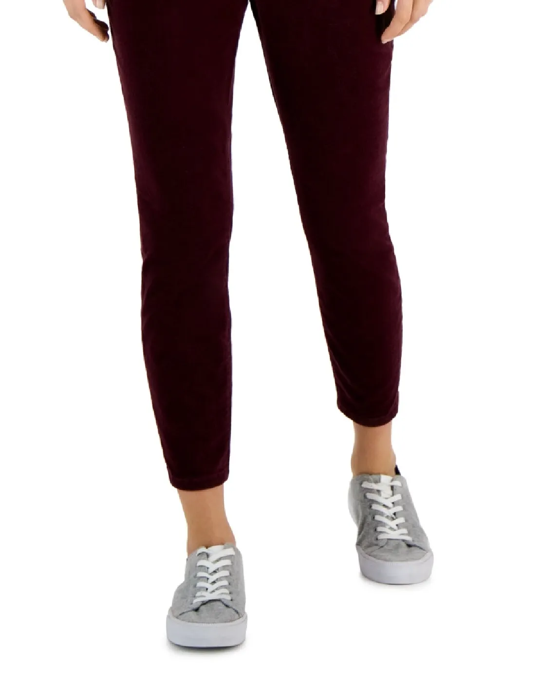 Tommy Hilfiger Women's Corduroy Skinny Ankle Pants Red Size 14 sold by Ruumur product image thumbnail 3