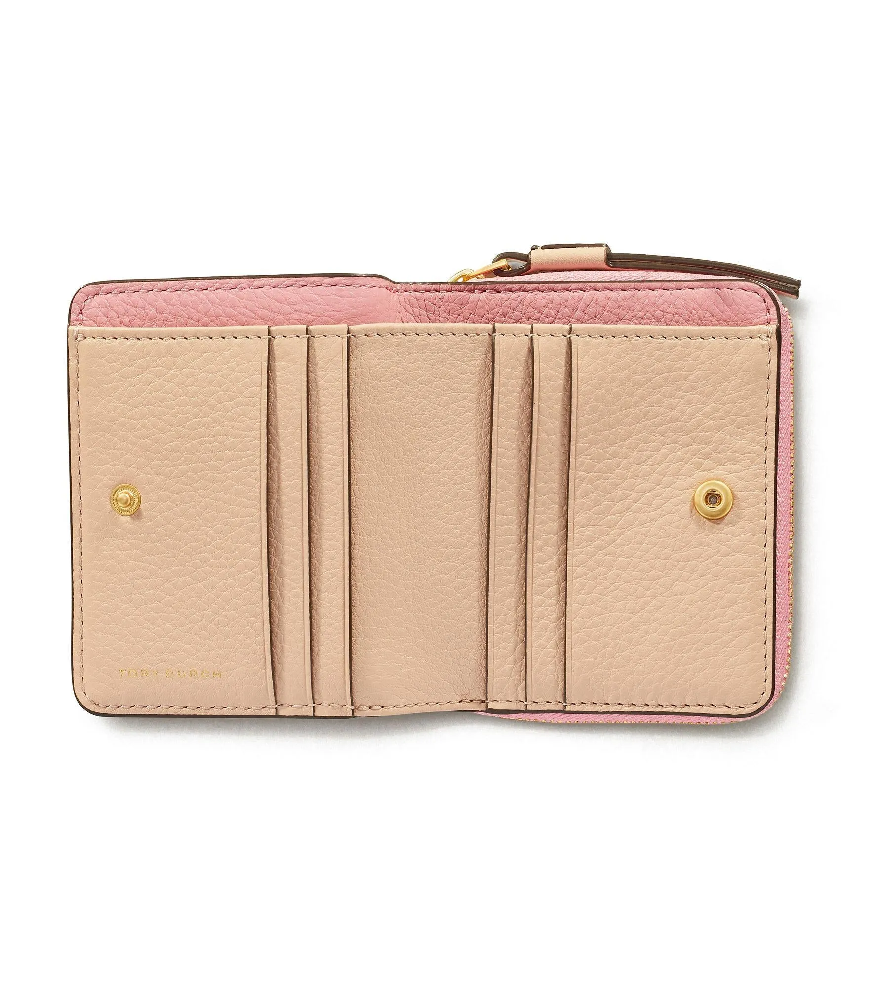 Tory Burch Goan Sand / Electric Yellow / Pink City Perry Color - Block Bi-Fold Wallet sold by Ruumur product image thumbnail 3