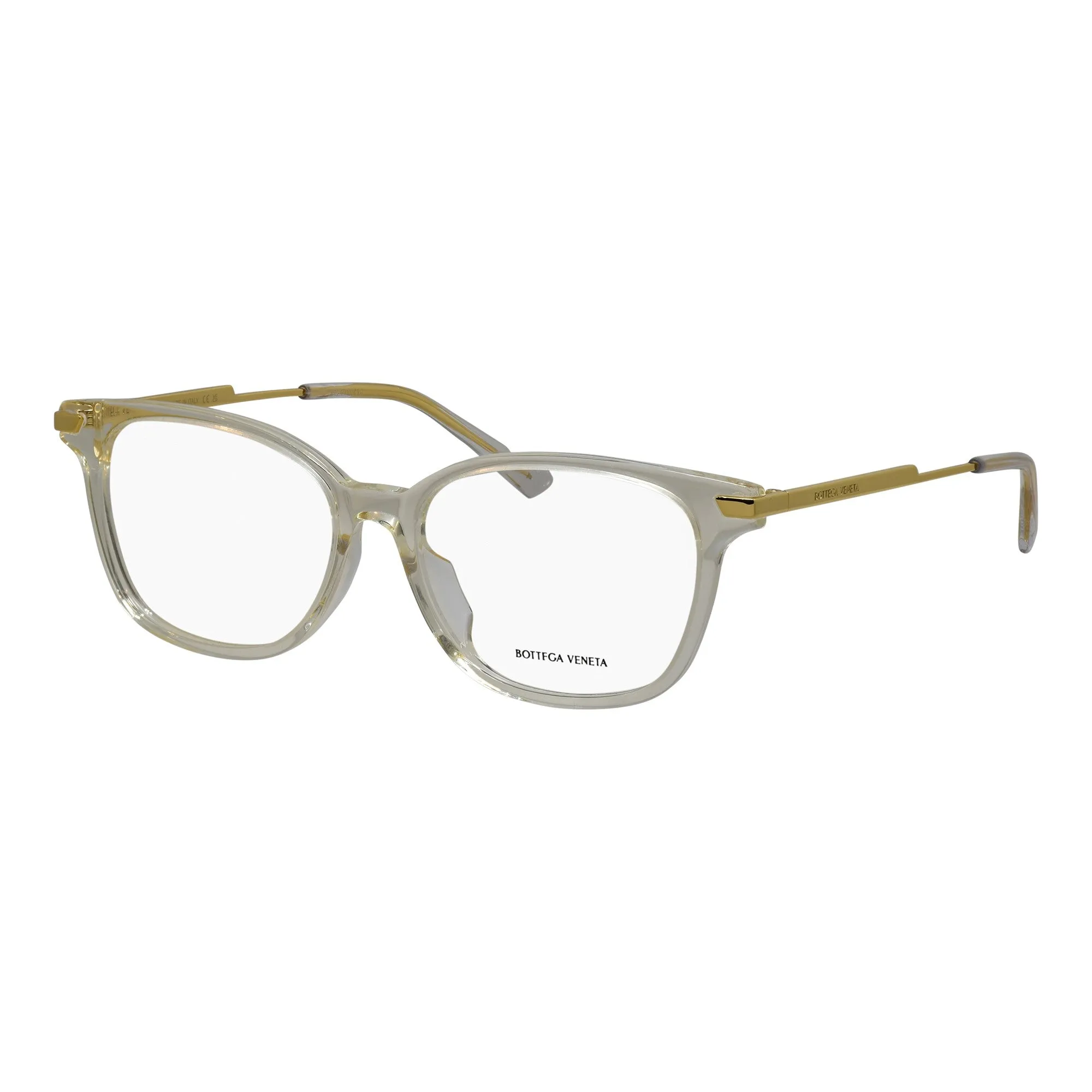 Bottega Veneta Womens Transparent Beige Eyeglasses BV_1074OA_003_53mm sold by Ruumur product image thumbnail 2