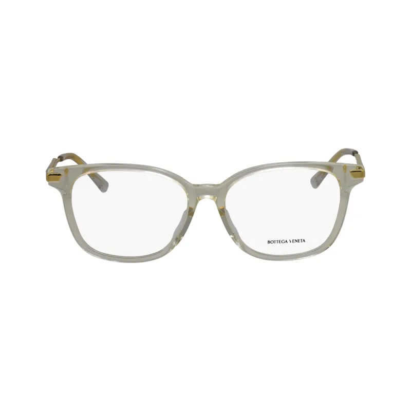 Bottega Veneta Womens Transparent Beige Eyeglasses BV_1074OA_003_53mm made by Ruumur