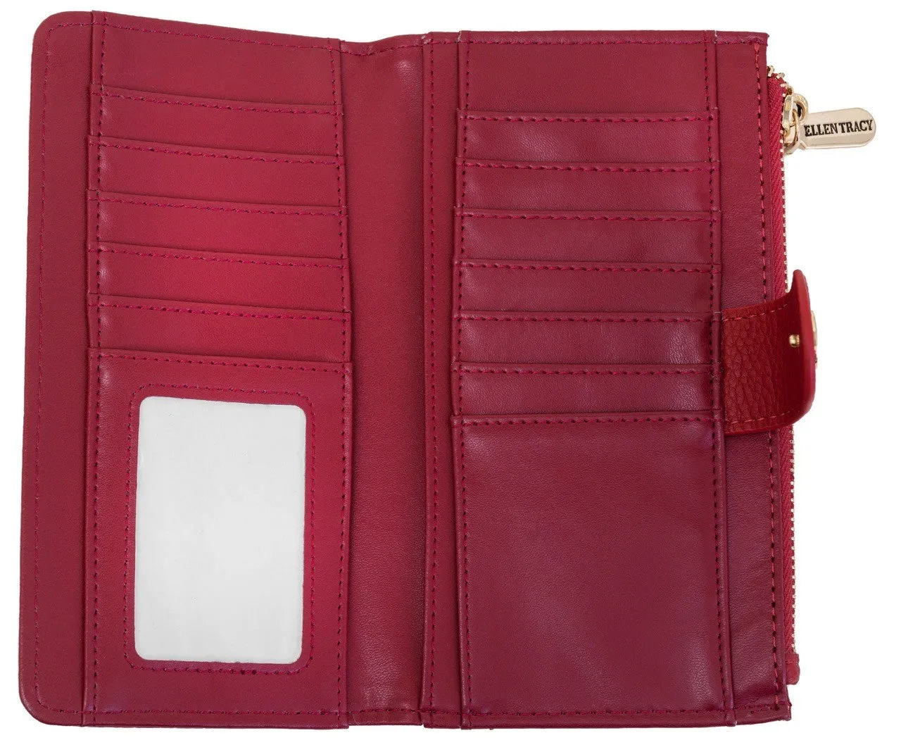 Ellen Tracy Wristlet And Continental Clutch Wallet Set sold by Ruumur product image thumbnail 4