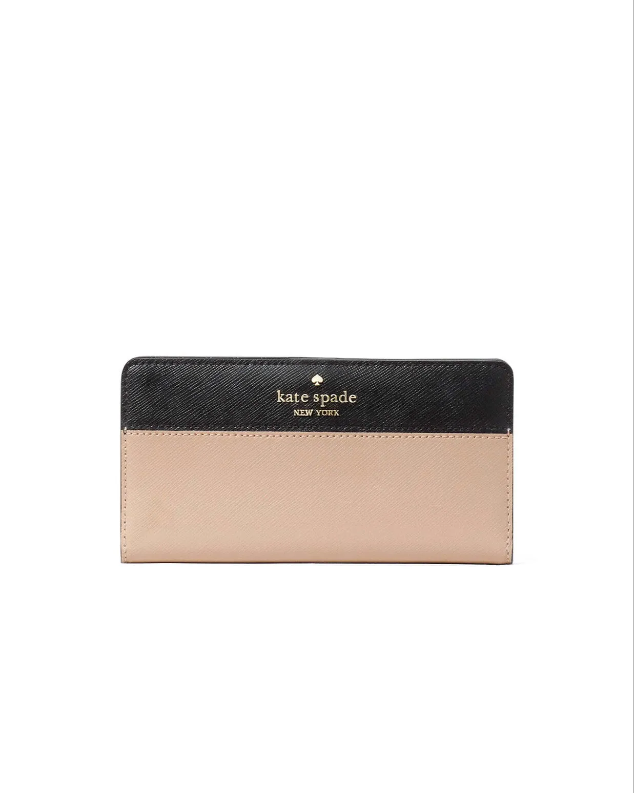 Kate Spade Madison Colorblock Saffiano Leather Large Slim Bifold Wallet sold by Ruumur