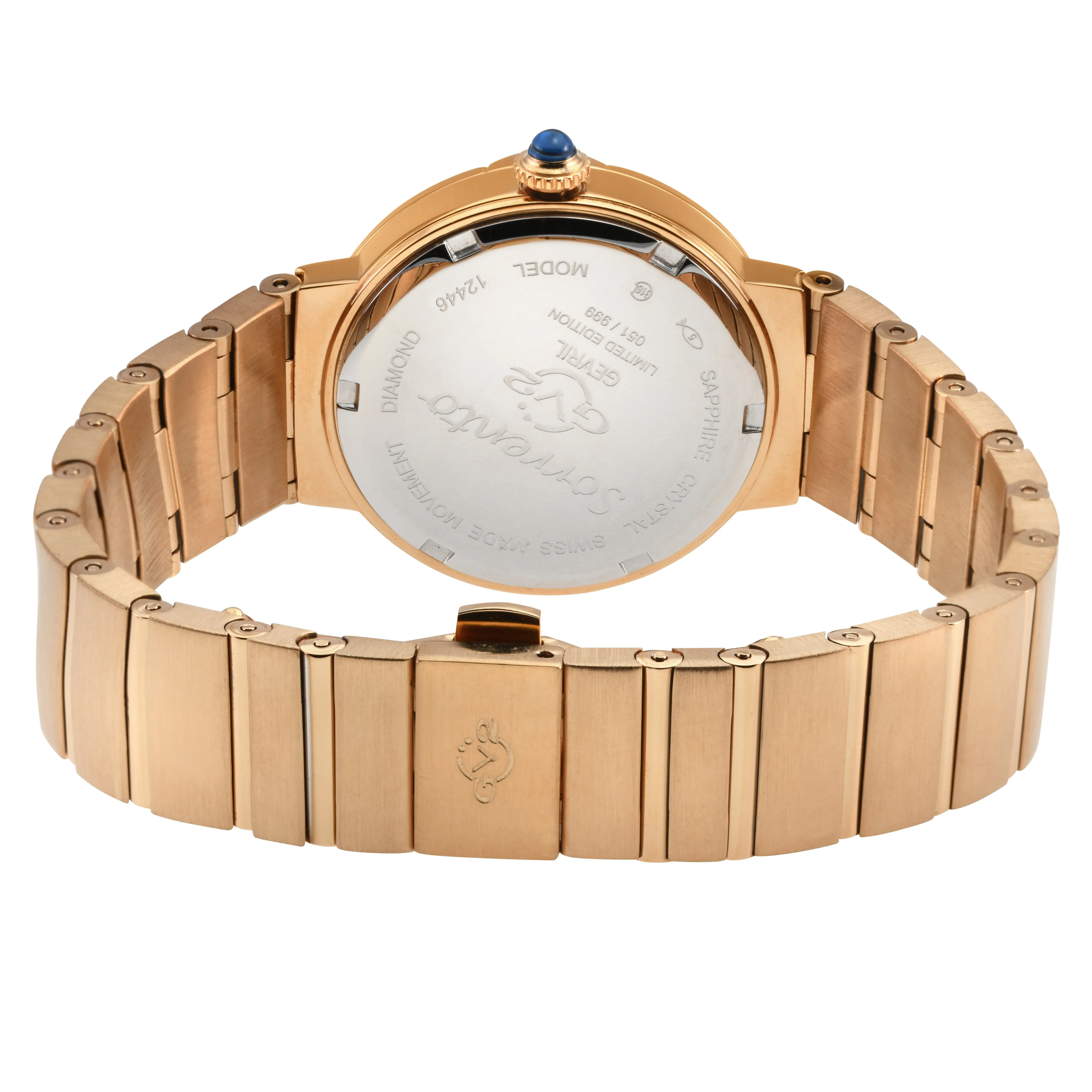 GV2 by Gevril Women's Sorrento 32mm Quartz Watch 12446B sold by Ruumur product image thumbnail 3